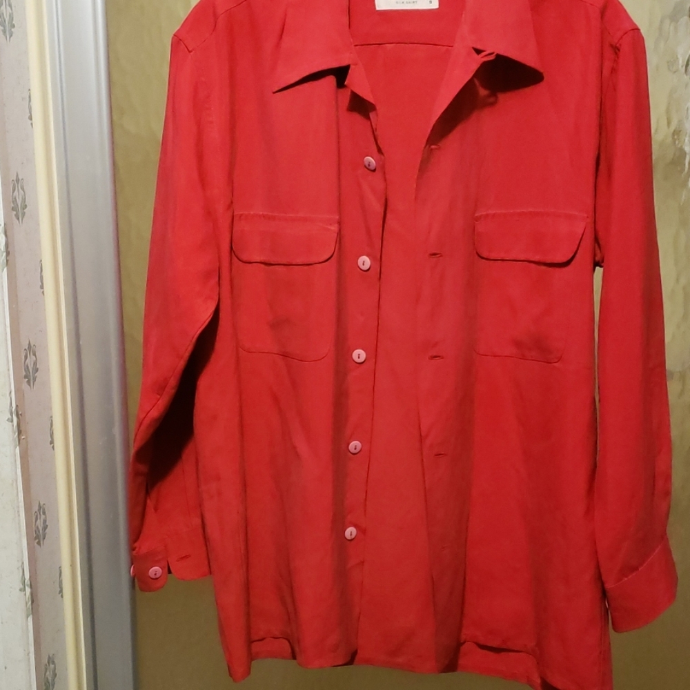 Equipment silk blouse